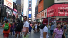 time square day